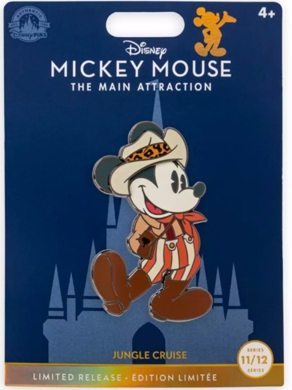 Mickey Mouse: The Main Attraction Series Jungle Cruise Pin